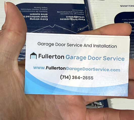 Garage Door in Fullerton